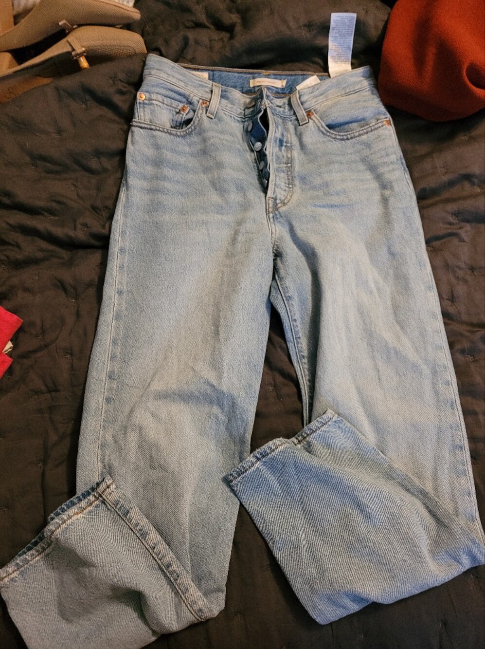 Levis Ribcage Straight 28x28